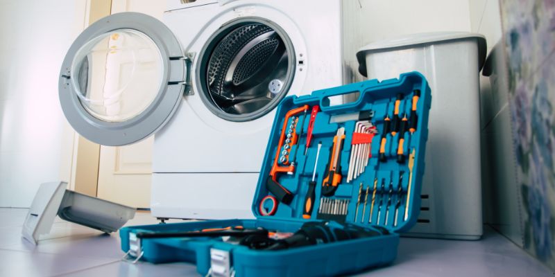 O que significa cheiro de gás na máquina de lavar roupa em Porto Alegre